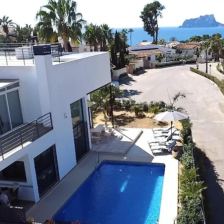 Gran Alquiler En Moraira Con Piscina Privada, Aire Acondicionado Y Mascotas Permitidas - Hisp-216-231 Villa *